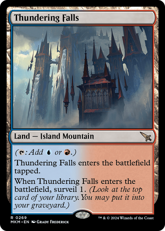 Thundering Falls (MKM-269) (Foil)