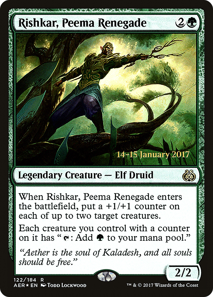 Rishkar, Peema Renegade (PRE-122S) (Foil)