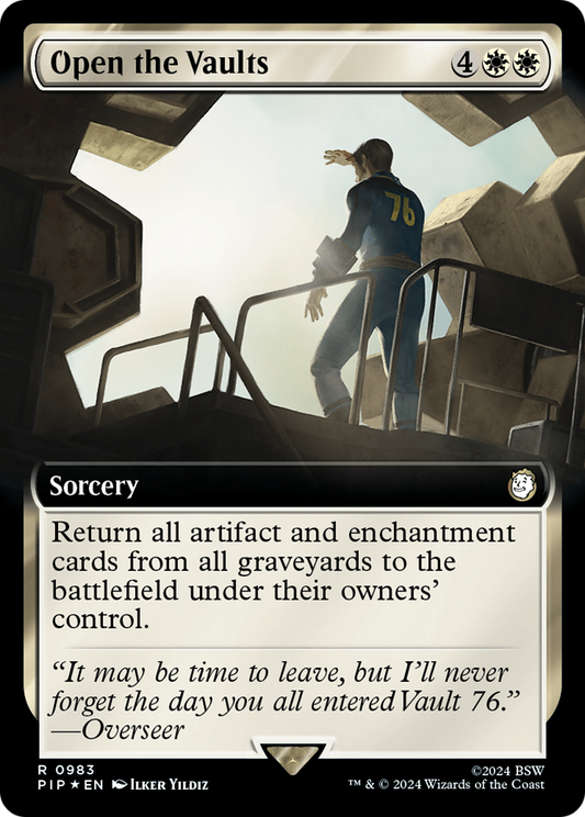 Open the Vaults (PIP-983) (Extended Art) (Surge Foil)