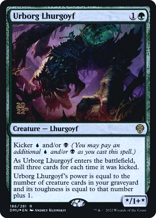 Urborg Lhurgoyf (PRE-186S) (Foil)