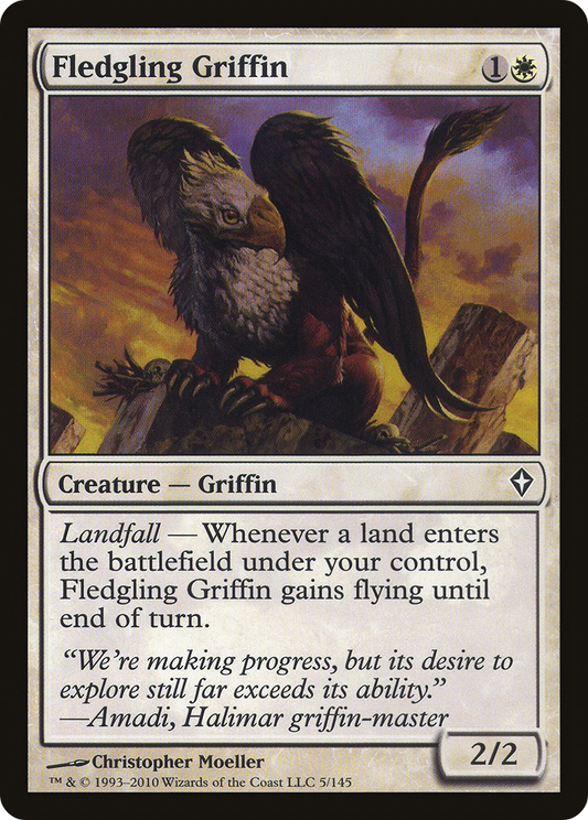 Fledgling Griffin (WWK-005) (Foil)