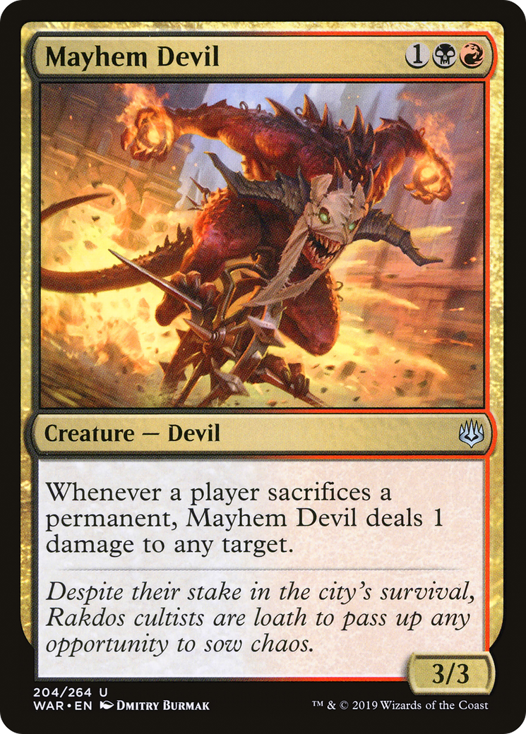 Mayhem Devil (WAR-204)
