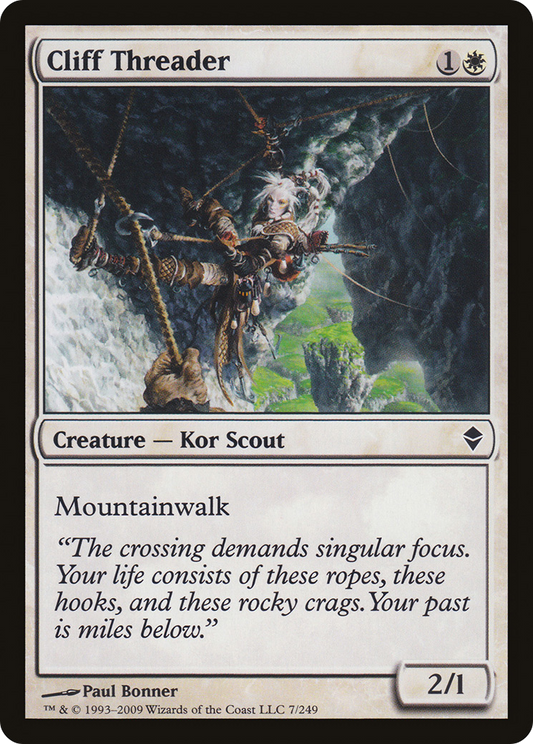 Cliff Threader (ZEN-007) (Foil)