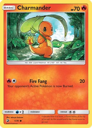 Charmander (DRM-001) (Reverse Holofoil)