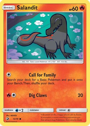 Salandit (DRM-013) (Reverse Holofoil)