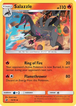 Salazzle (DRM-014) (Reverse Holofoil)