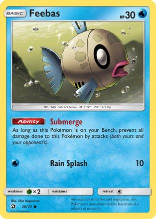 Feebas (DRM-028) (Reverse Holofoil)