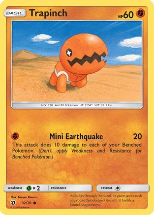 Trapinch (DRM-032) (Reverse Holofoil)