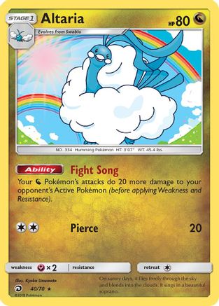 Altaria (DRM-040) (Holofoil)