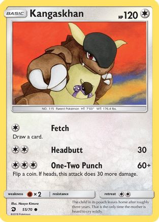 Kangaskhan (DRM-055) (Reverse Holofoil)