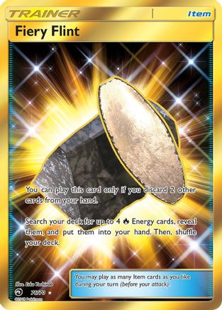 Fiery Flint (Secret) (DRM-076) (Holofoil)