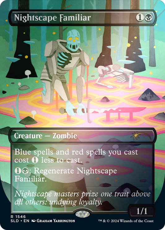 Nightscape Familiar (SLD-1546★) (Borderless) (Foil)