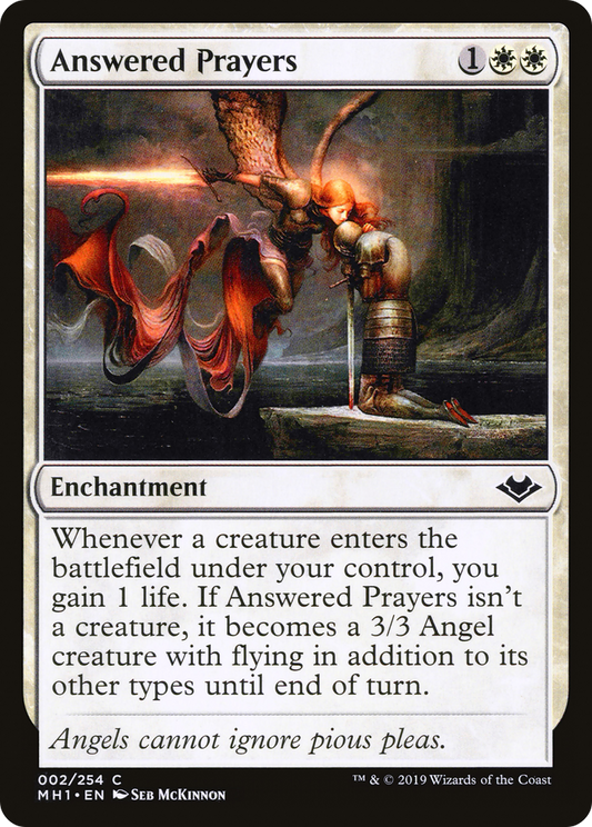 Answered Prayers (MH1-002) (Foil)