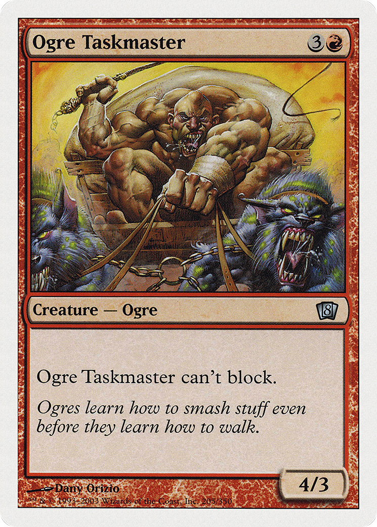 Ogre Taskmaster (8ED-205)