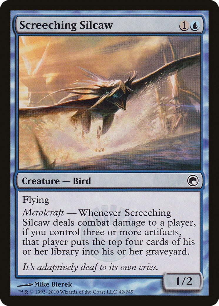 Screeching Silcaw (SOM-042) (Foil)