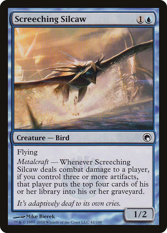 Screeching Silcaw (SOM-042) (Foil)