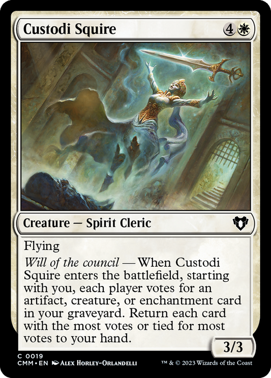 Custodi Squire (CMM-019) (Foil)