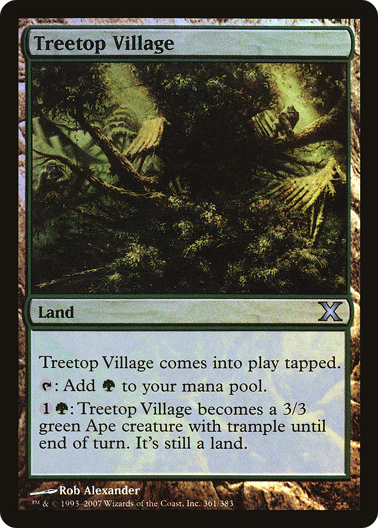 Treetop Village (10E-361★) (Foil)