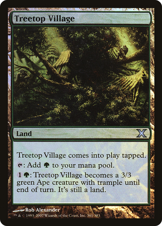 Treetop Village (10E-361★) (Foil)