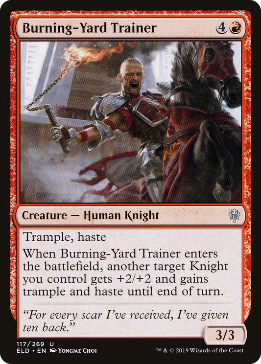 Burning-Yard Trainer (ELD-117)