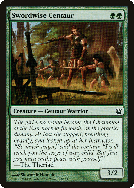 Swordwise Centaur (BNG-142) (Foil)