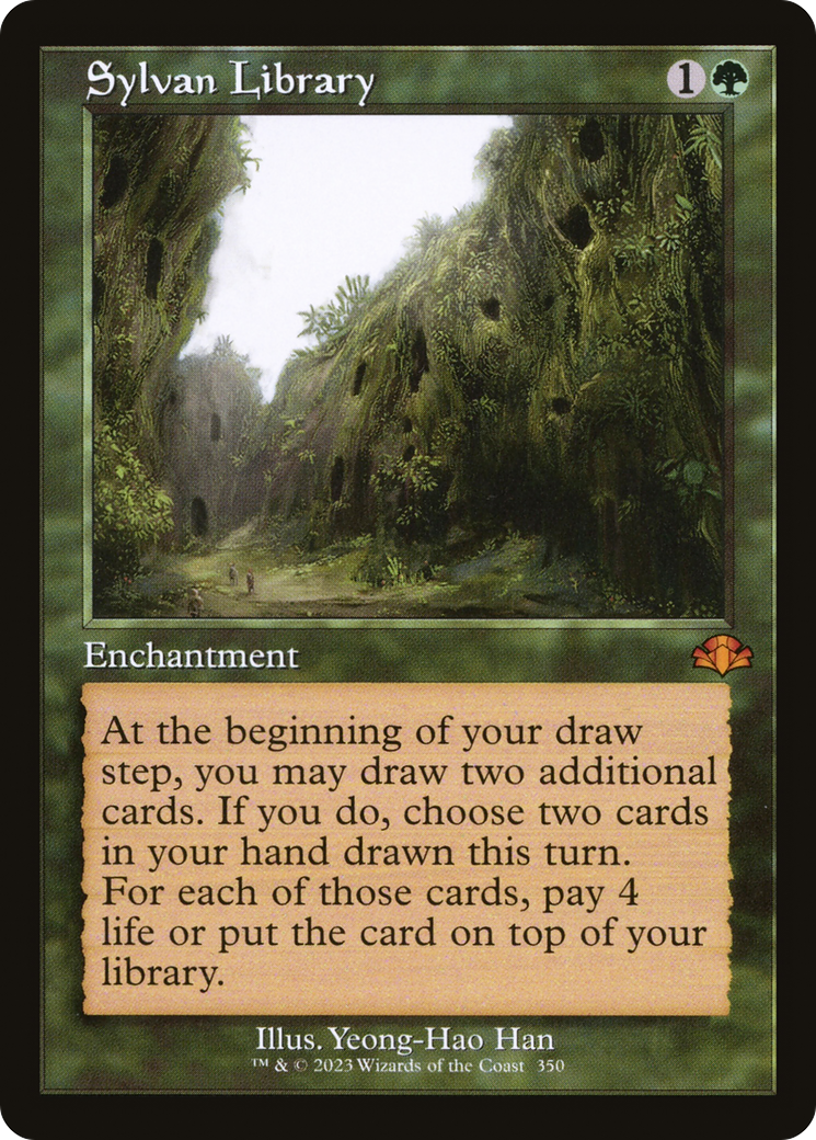 Sylvan Library (DMR-350) (Foil)
