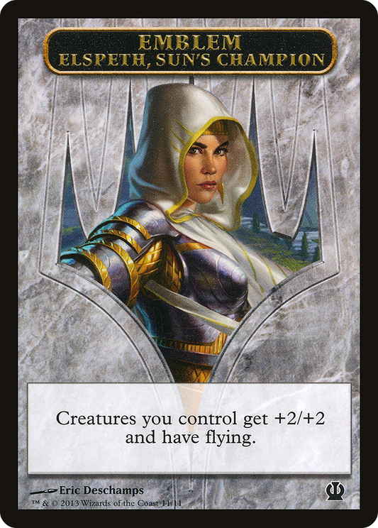 Elspeth, Sun's Champion Emblem (THS-011)