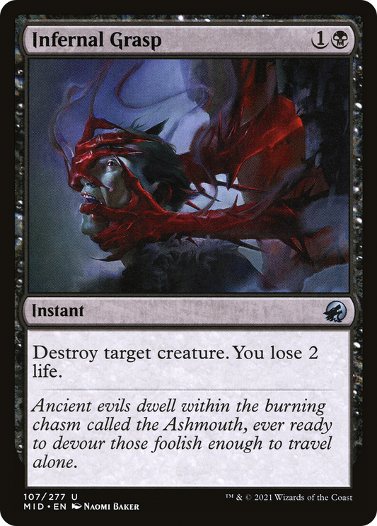 Infernal Grasp (MID-107) (Foil)