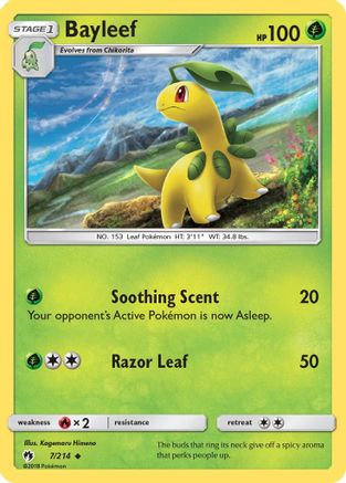Bayleef (LOT-007) (Reverse Holofoil)