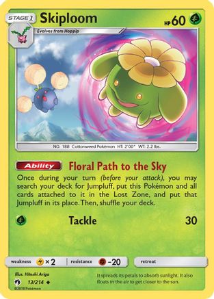 Skiploom (LOT-013) (Reverse Holofoil)