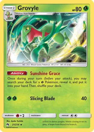 Grovyle (LOT-021) (Reverse Holofoil)