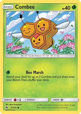 Combee (LOT-031) (Reverse Holofoil)