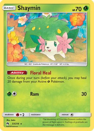 Shaymin (LOT-033) (Reverse Holofoil)