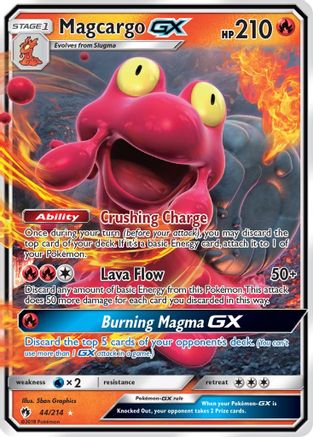 Magcargo GX (LOT-044) (Holofoil)