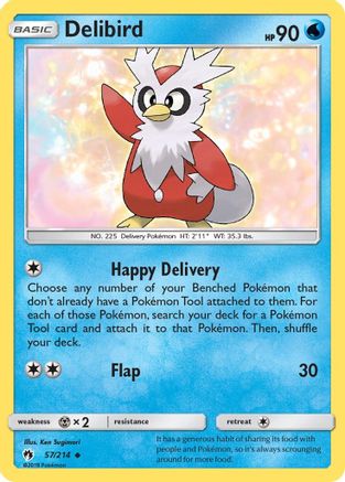 Delibird (LOT-057) (Reverse Holofoil)