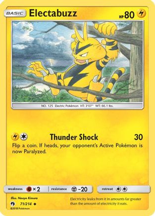Electabuzz (LOT-071) (Reverse Holofoil)