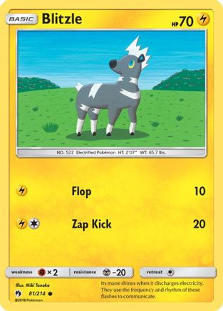 Blitzle (LOT-081) (Reverse Holofoil)