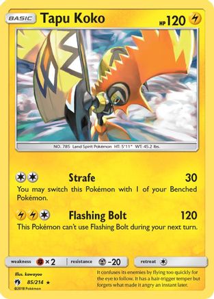 Tapu Koko (LOT-085) (Reverse Holofoil)