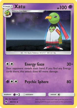 Xatu (LOT-088) (Reverse Holofoil)