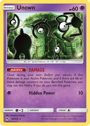Unown (90) (LOT-090)