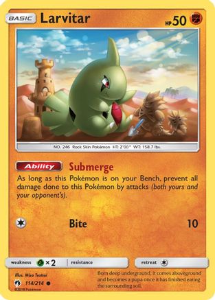 Larvitar (114) (LOT-114)