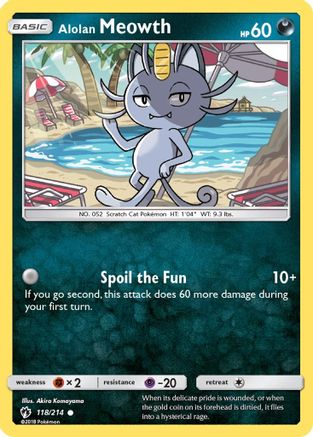 Alolan Meowth (LOT-118)