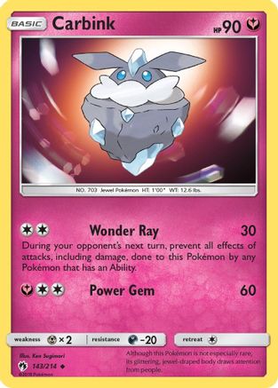 Carbink (143) (LOT-143) (Reverse Holofoil)