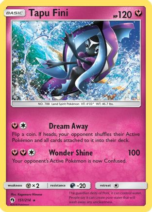 Tapu Fini (LOT-151) (Holofoil)