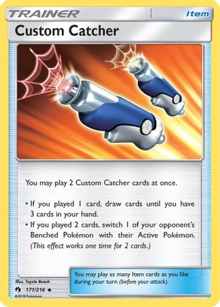 Custom Catcher (LOT-171) (Reverse Holofoil)