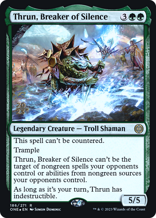 Thrun, Breaker of Silence (PRE-186S) (Foil)