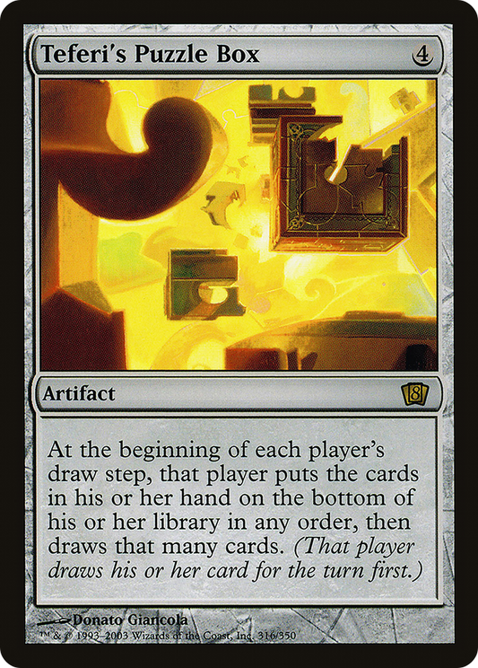 Teferi's Puzzle Box (8ED-316★) (Foil)