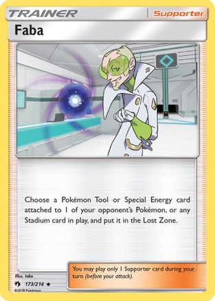 Faba (LOT-173) (Reverse Holofoil)