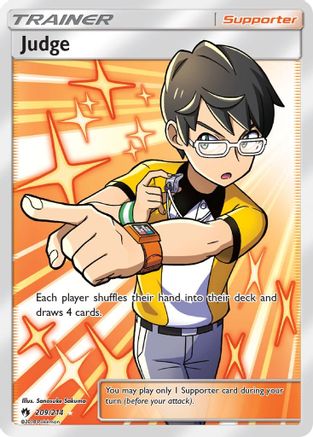 Judge (Full Art) (LOT-209) (Holofoil)
