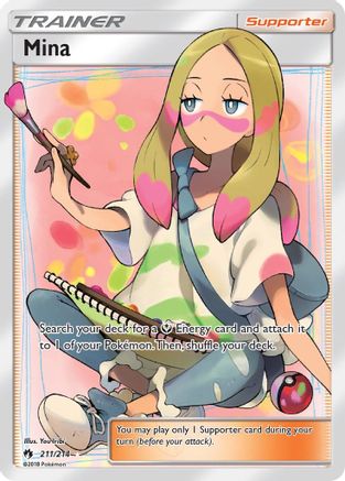 Mina (Full Art) (LOT-211) (Holofoil)